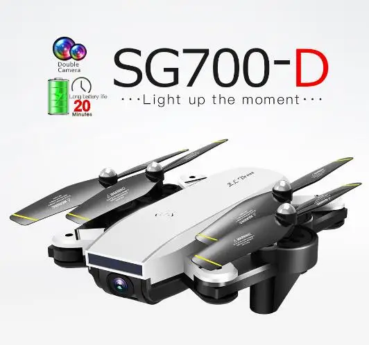 SG700 D дрона с дистанционным управлением Камера HD поток Dual Управление вертолет