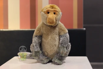 

Proboscis monkey, plush toy Borneo proboscis monkey simulation plush toy 32cm