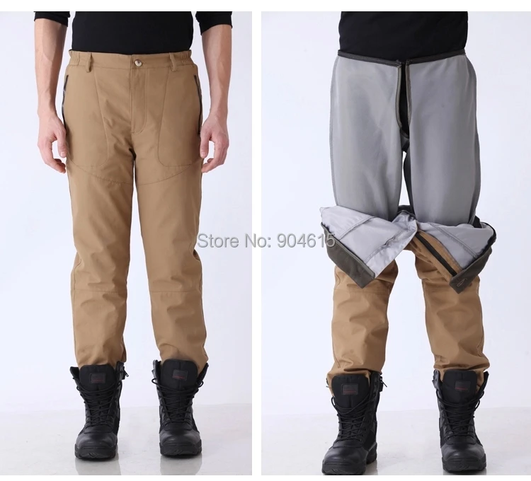 Военные армейские брюки уличные водонепроницаемые ветрозащитные брюки мужские и женские пара утолщенные альпинистские флисовые брюки армейские брюки