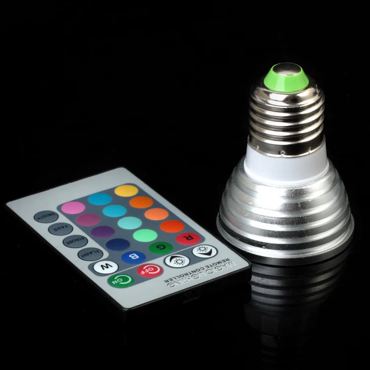Levou Holofotes led spot luzes rgb magia Características : Colorful