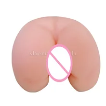 Pretty ass with two holes for anal sex vagina sex, virgin doggy style masturbate pussy sex doll for man