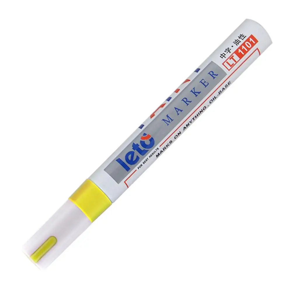  Body Putty Paint Marker Pens Waterproof Permanent Pen Fit For Car Motorcycle Tyre Tread Rubber Meta