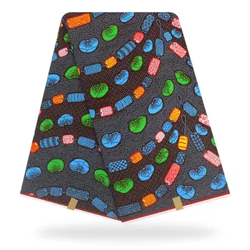 

NEW arrival 100% cotton African wax cloth print wax print wax 6 yards/piece for wedding dress