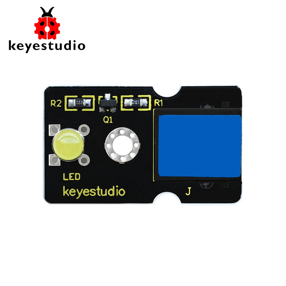 Keyestudio RJ11 легко светодио дный модуль (желтый) для Arduino стволовых