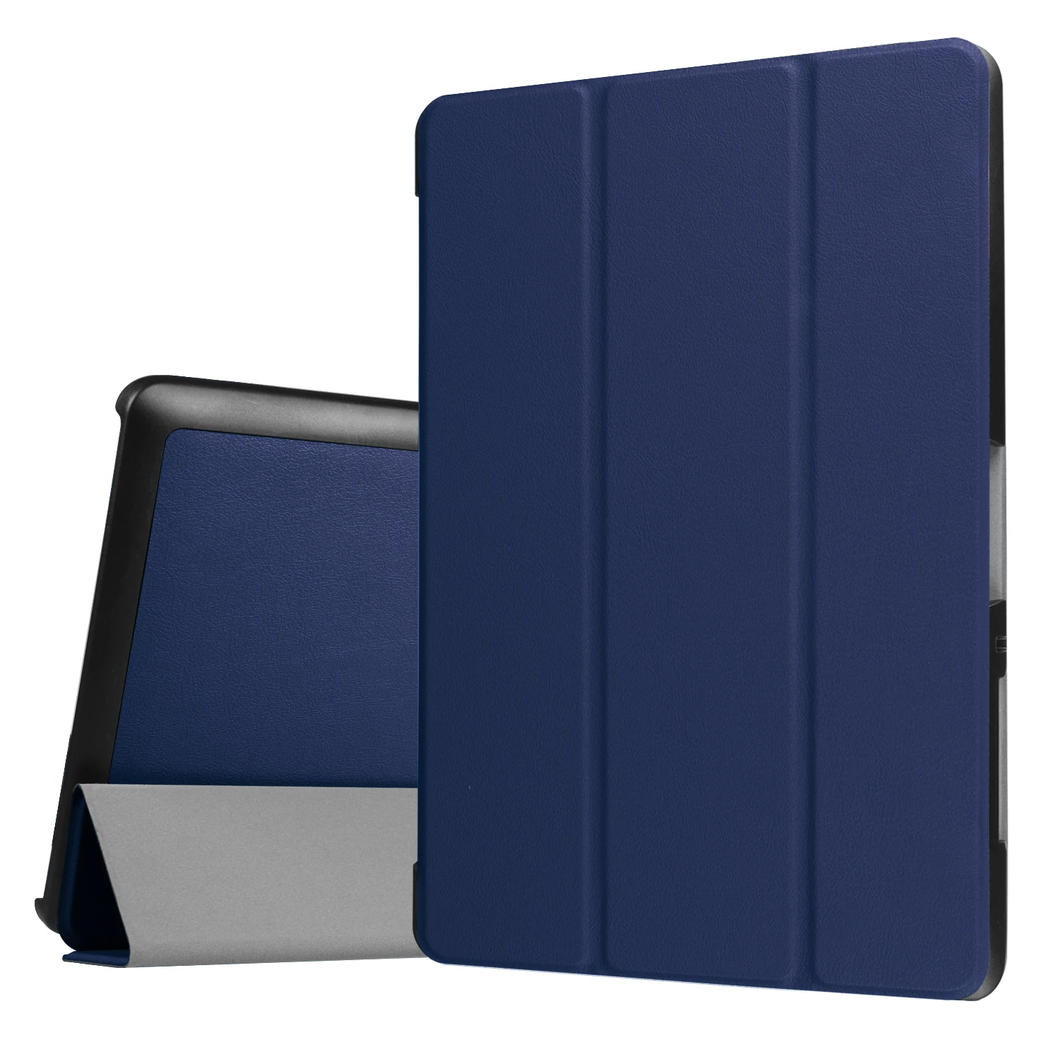 Ultra font b Slim b font 3 Fold Flip Stand Leather Skin PU Cover Case For