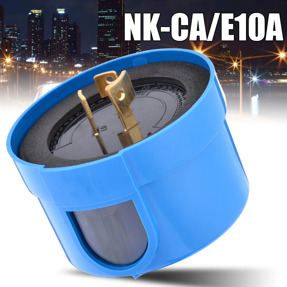 NK-CA/E10A Photocontrol Sensor Switch Dusk To Dawn Photoelectric Sensor Switches Outdoor Road Light Automatic Switches