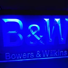 LL019-B& W Bowers& Wilkins аудио театр светодиодный неоновый свет знак