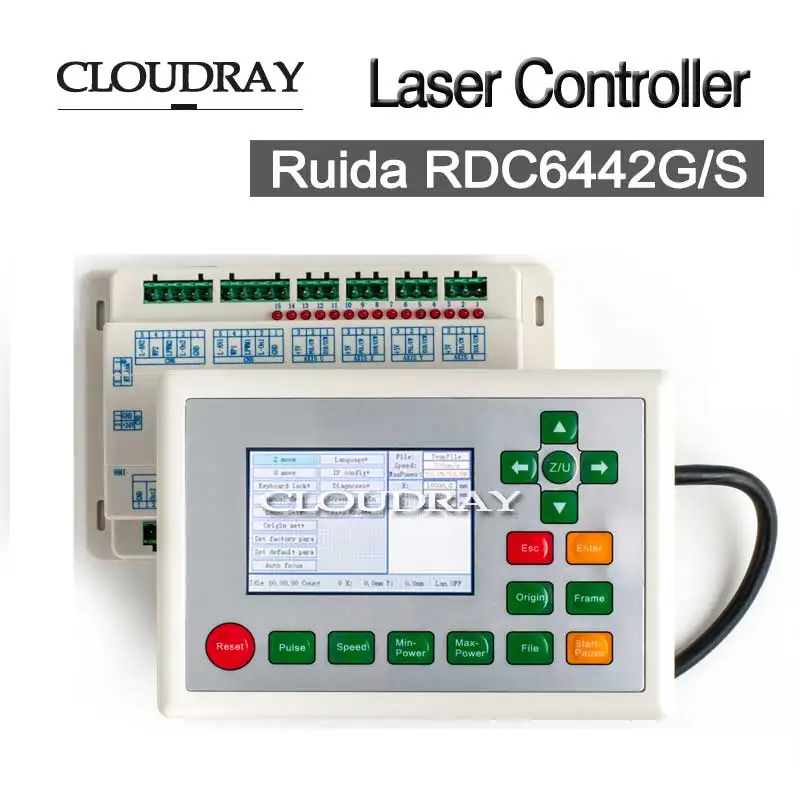 CNC Laser Controller Board Ruida Co2 Laser DSP Controller For Laser Engraving and Cutting Machine RDC6442G/6442S