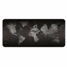 300*700*2mm Super Large Size Keyboard Mat World Map Pattern Gaming Computer Mouse Keyboard Rubber Mat Pad Table Pad