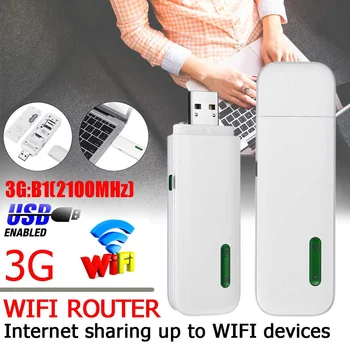 

LEORY 3G LTE Modem Wireless WiFi Router 3G USB Modem 150Mbps Dongle Network WiFi Hotspot SIM Card slot