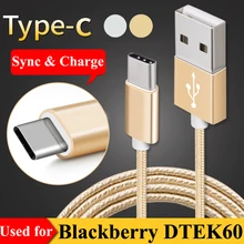 1 метр/3 фута, usb type C кабель для синхронизации данных и быстрой зарядки для Blackberry Motion KEYone DTEK60 смартфон USB-C кабель для зарядки