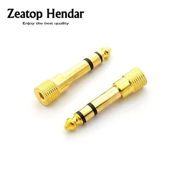 

100pcs 6.5mm 1/4 Male to 3.5mm 1/8 Female Stereo Audio Mic Plug Adapter Jack Converter