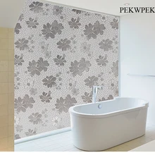 Самоклеющаяся без клея пленка для конфиденциальности стеклянная наклейка домашние декоративные оконные пленки наклейка на оконное стекло Туалет прозрачная непрозрачная