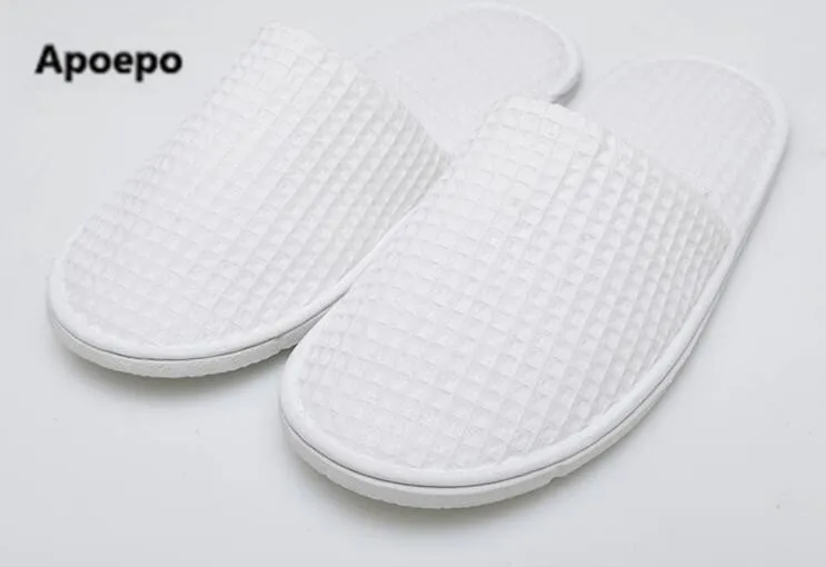 Buy Newest white home slippers 10 pairs Wholesale