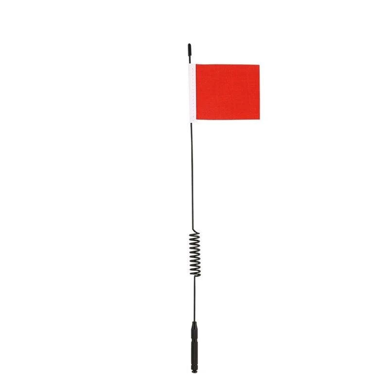 

1Pcs Model Antenna L29cm Simulation Signal Line With Flag For TRX4 RC Climbing Car Decoration Parts Accessories(Red) Model Kids