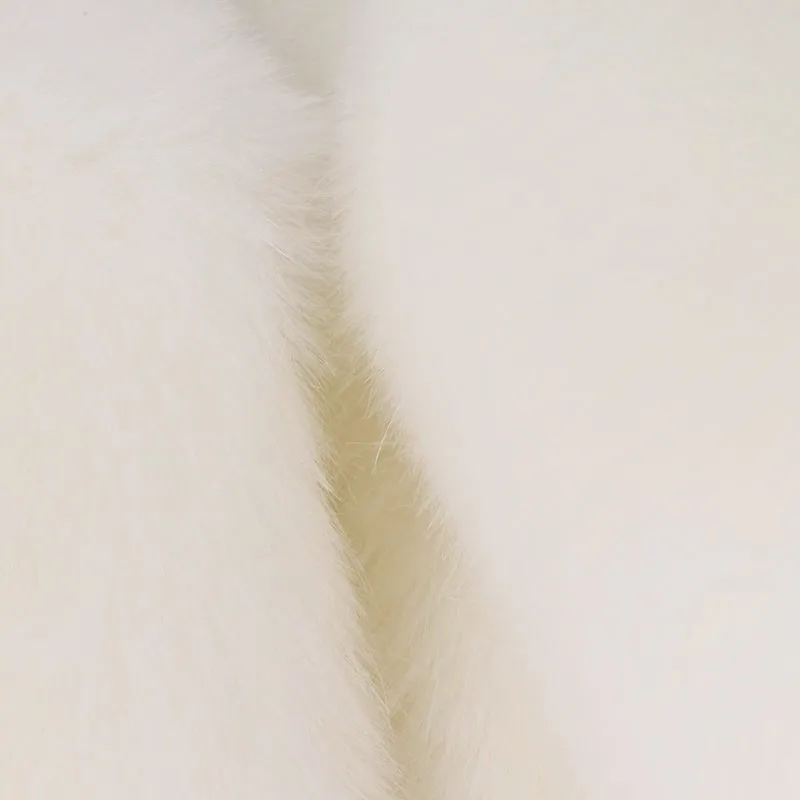 Модное осеннее женское меховое пальто средней длины с капюшоном куртка из искусственного меха кролика верхняя одежда размера плюс S-4XL 5XL белое/черное пальто