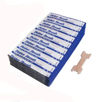 

50Pcs/lot Better Breathe Anti Snoring Patches Sleep & Snoring Right Aid to Stop Snore Plaster Nasal Strips Improve Sleep Product