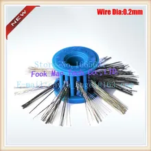 Ювелирные изделия Инструменты Кисть для полировки матовая стальная проволочная щетка Grit средний диаметр 0,20 мм 5 шт./партия