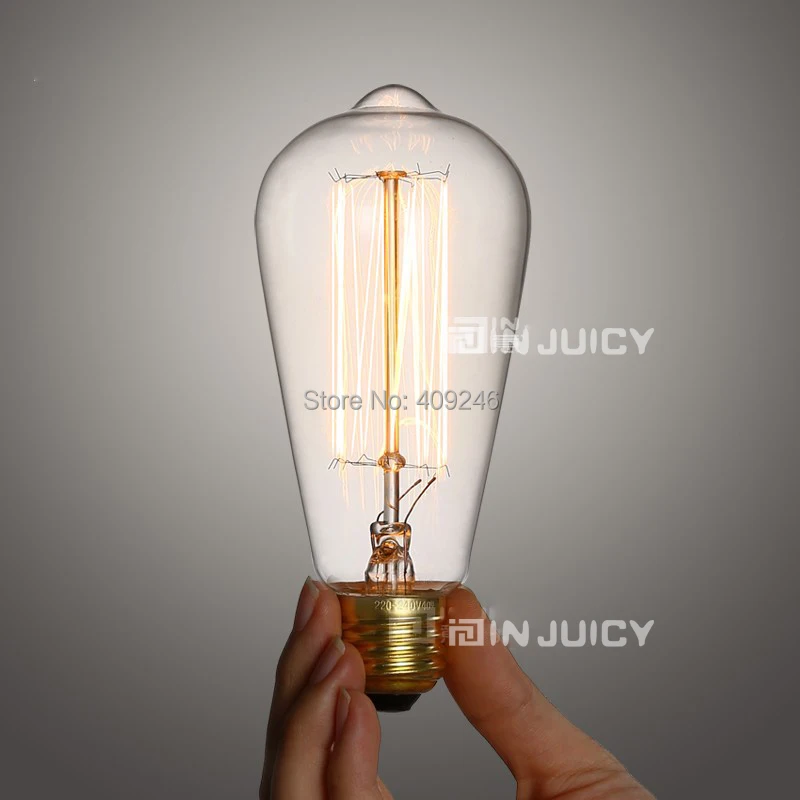 10pack lot ac110v or ac220v marconi bulb lamp vintage edison