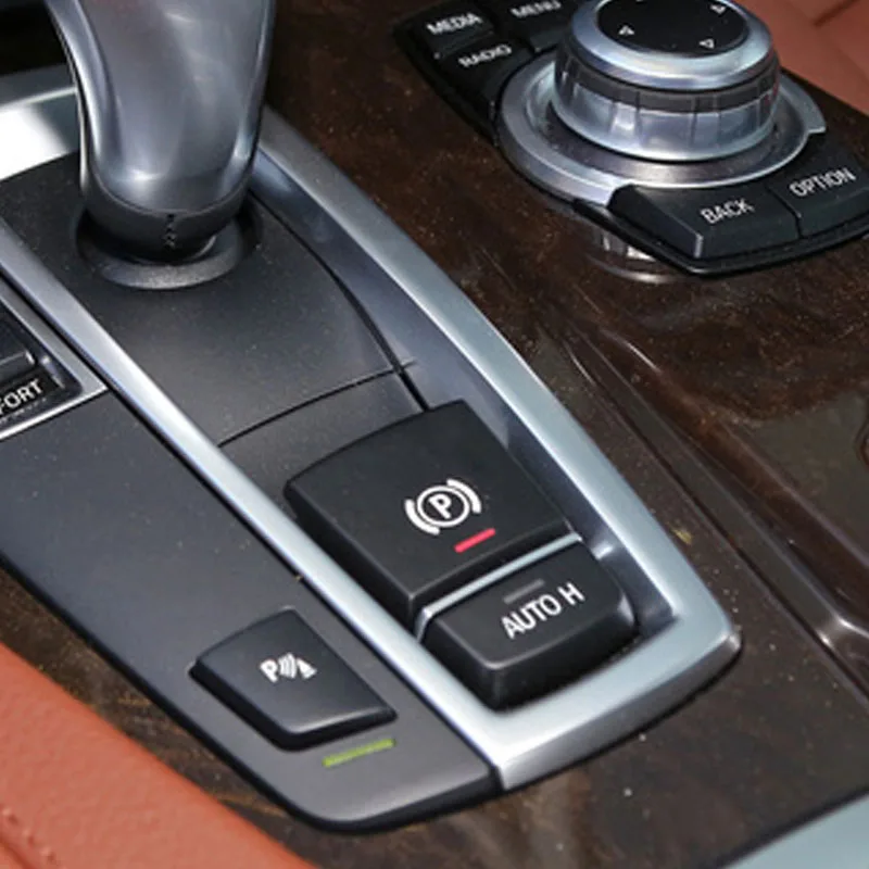 Кнопка парковки NULLA P хромированная наклейка для BMW F10 F07 F12 F01 X3 F25 X4 F26 X5 F15 X6