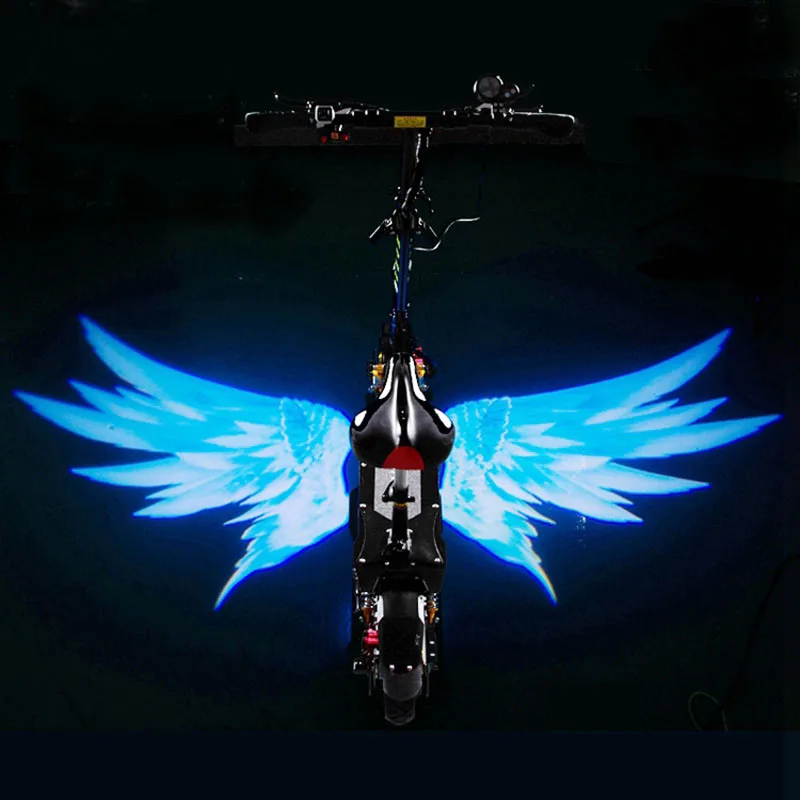 Perfect Electric Scooter Light Angel Wing Light E Scooter Decoration Spot Light with USB Port for Electric Skateboard Hoverboard Scooter 0