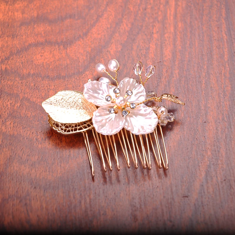 Gold Color Hair Comb2
