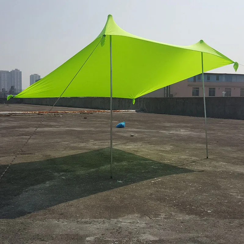 

Lycra Sky Screen Beach Tent Sunshade Awning, Anti UV Outdoor Camping Fishing