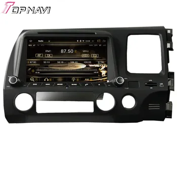 

Topnavi 8'' Quad Core Android 6.0 Car GPS Navigation for CIVIC Right Driving 2006 2007 2008 2009 2010 2011 For Honda Autoradio