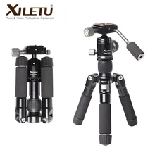 XILETU FM5C MINI Aluminum Stable Tabletop Desktop Tripod Ball Head For Digital camera Mirrorless camera Smart