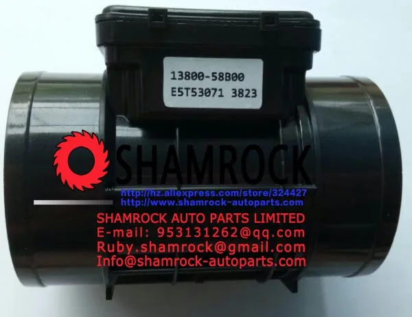 

CHEV ROLET GE O SUZ UKI Sidekick 1.6L X-90 MASS AIR FLOW METER / MASS FLOW SENSOR OEM 13800-58B00 / E5T53071 13800 58B00 new