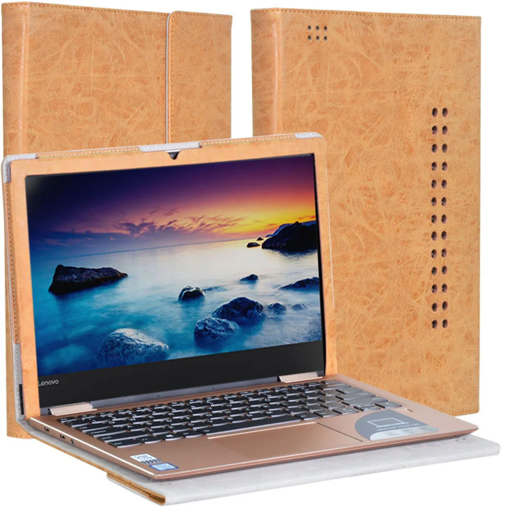 Новинка 2017 складной чехол книжка коричневого цвета из искусственной кожи для lenovo