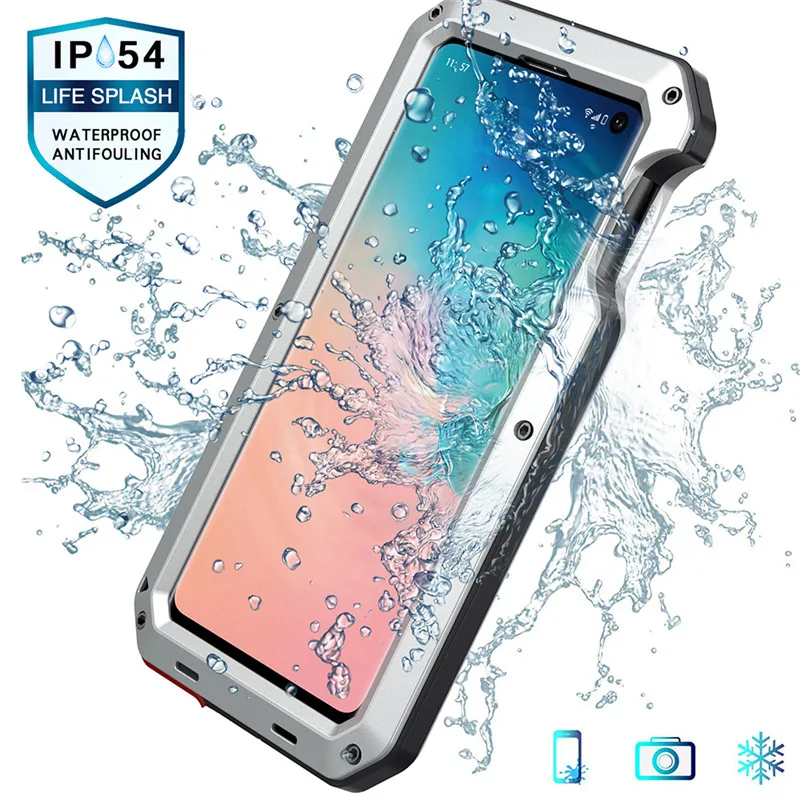 Роскошный бронированный чехол Doom для Samsung Galaxy S10E металлические чехлы S10 Plus