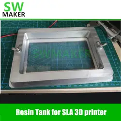 SWMAKER SLA 3D принтер SLA свет отверждения светочувствительная смола поддон бака с 1 шт. пленки для DIY SLA 3D принтера