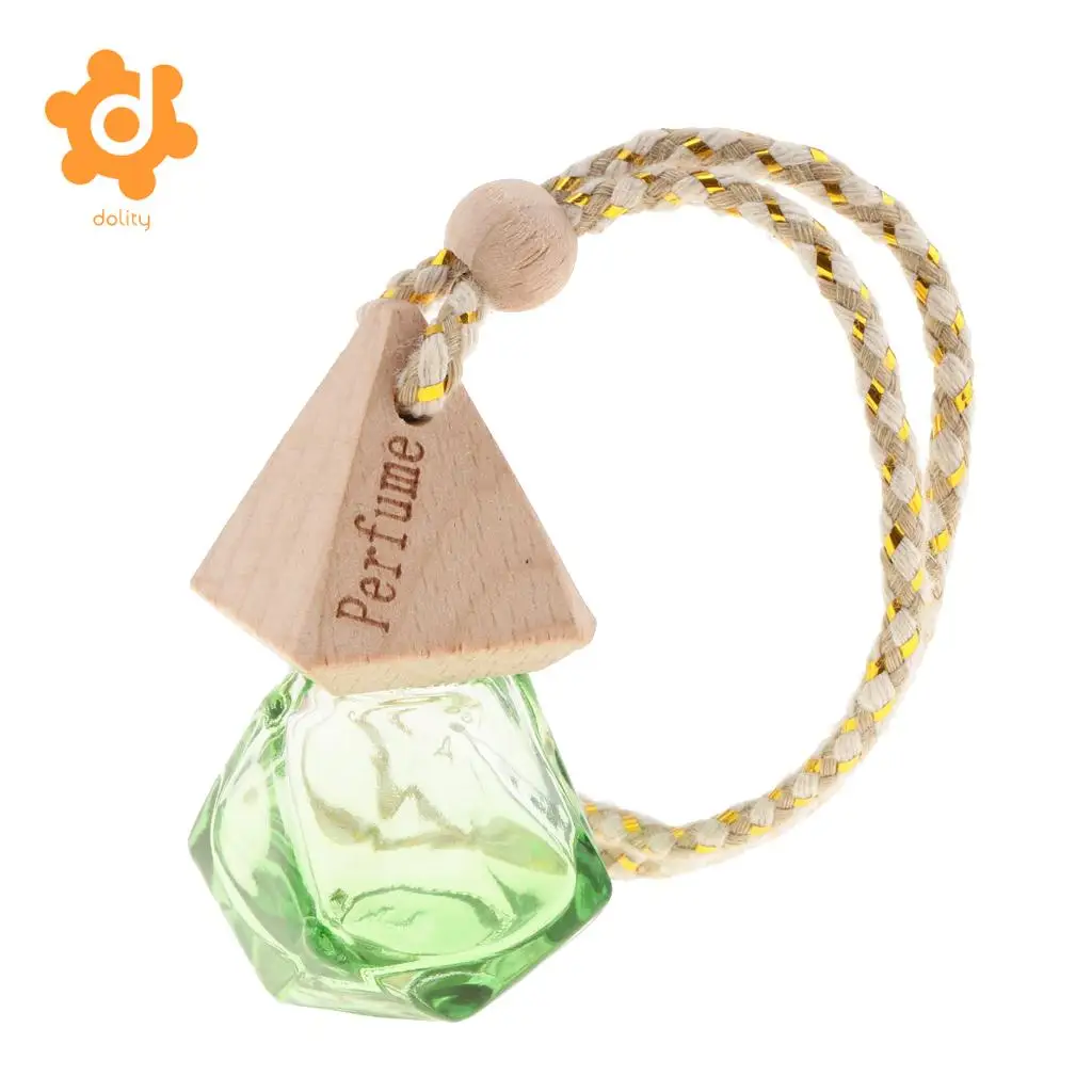 6ml Glass Car Air Freshener Slate Vanilla Fragrance Atomizer Bottle Scent Bottles Fresh