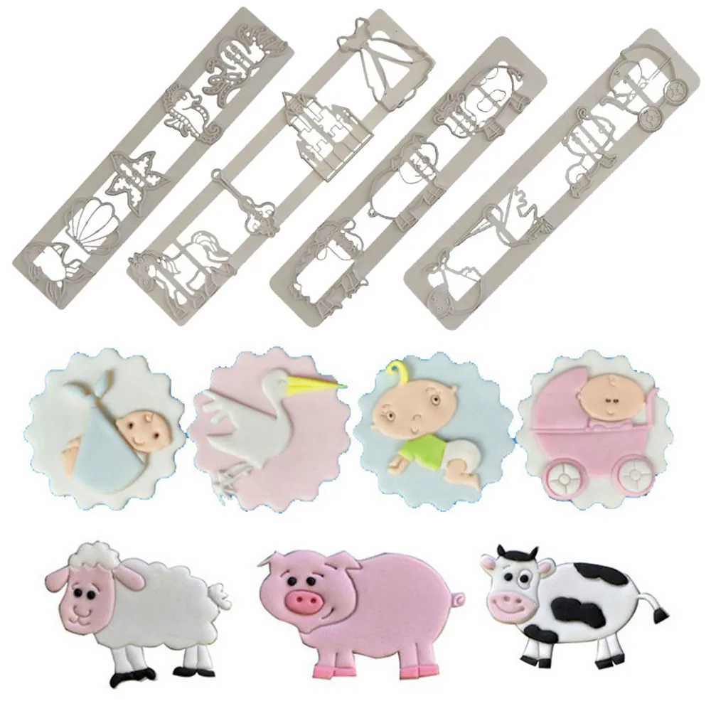 Cake Decorating Tools Cartoon Shape Cake Biscuit Cookie Cutter Mold DIY Baking Pastry Tool 9.24