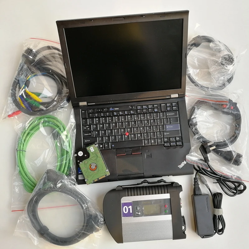 

Automotive Car diagnosis scanner Used laptop computers T410 I5 & I7 4G+MB Star C4 SD Connect C4 compact+320GB HDD with software