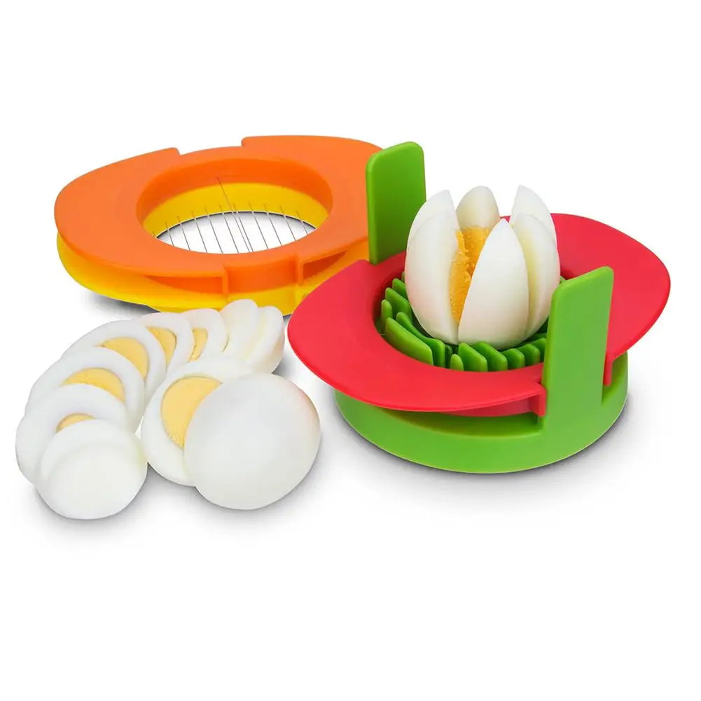 2018 New Coming Manual Egg Cutter Egg Slicer Kitchen Supplies Gently