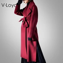 New fashions in autumn and winter, fashionable fur, and long cashmere coats in Europe and America settlement and unsettlement in early america