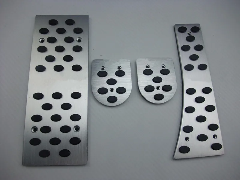 

For Honda CIVIC 2006 2007 2008 2009 2010 2011Manual MT LHD Aluminum Pads Pedal Set Gas Brake Footrest Car Accessories with logo