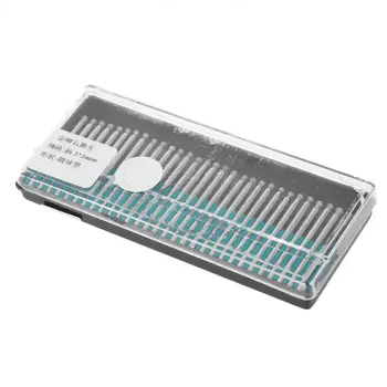 

BMBY- 30pcs 3mm Shank 3mm Dia Round Ball Point Grinding Diamond Mounted Bits