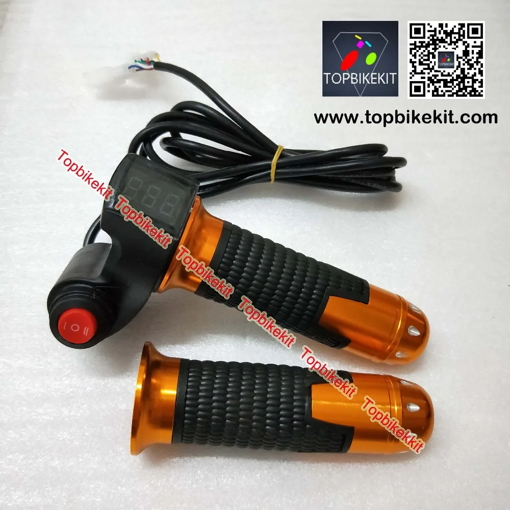12V 99V поворотные ручки дроссельной заслонки светодиодный дисплей с 3