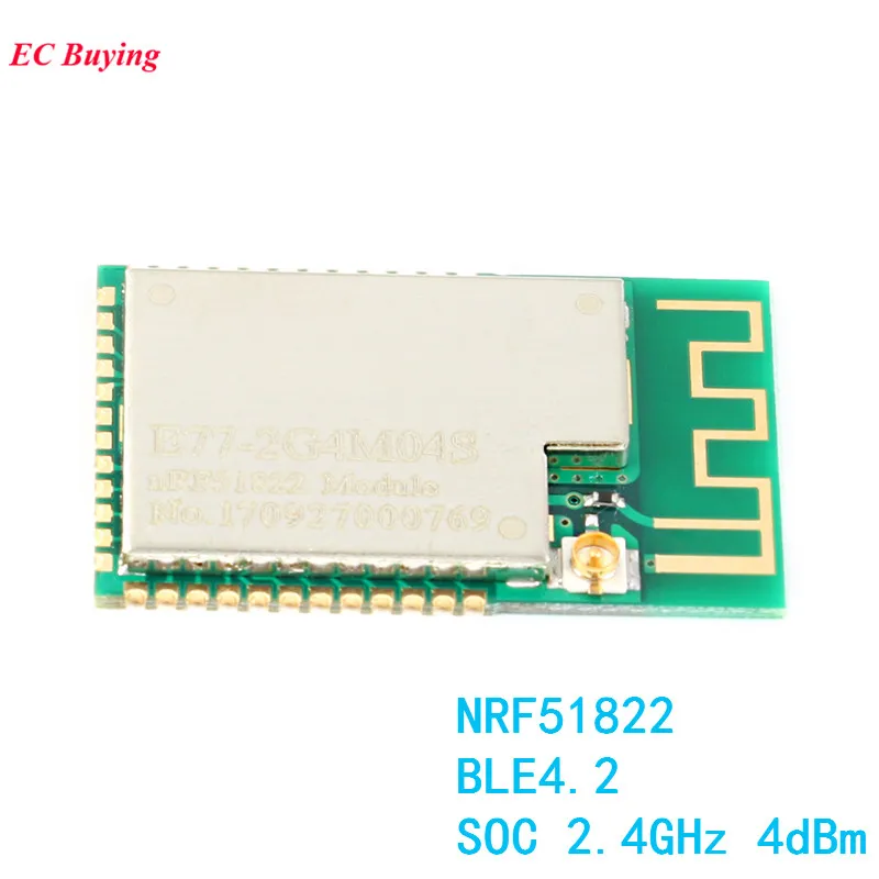 NRF51822 беспроводной модуль Bluetooth BLE4.2 SOC макетная плата 2 4 ГГц дБм DIY Электронный