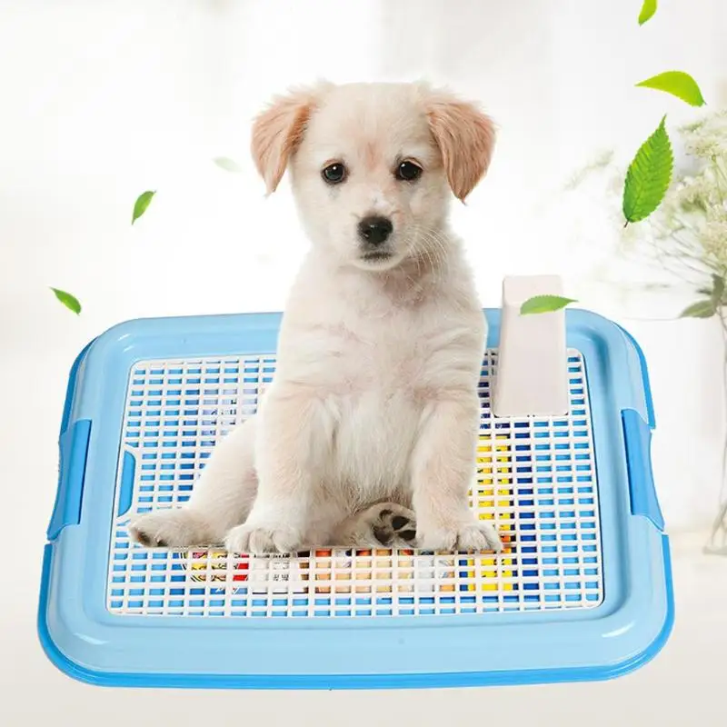 

Lattice Dog Toilet Potty Pet Toilet for Dogs Cat Puppy Litter Tray Training Toilet Easy to Clean Pet Product 48 x 36 x 3cm