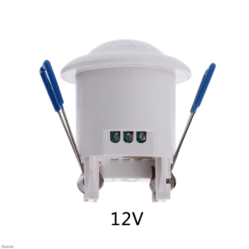 

12V 360 Celsius Security PIR Infrared Motion Movement Sensor Detector Switch Ceiling Mounted Damom
