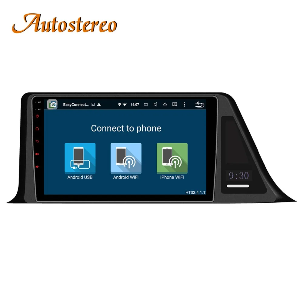 Discount Android 8 Car GPS navigation Car No DVD player For Toyota CH-R CHR 2016+ multimedia player radio tape recorder auto stereo unit 3