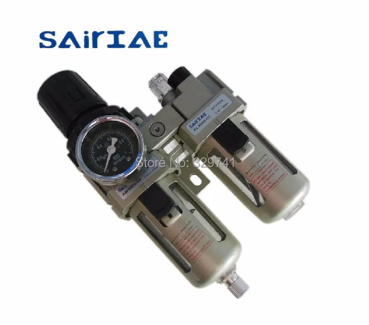 

AC5010-06 Pneumatic air source processor Air Pressure Regulator Airbrush Compressor Air Filter Regulator Lubricator Combination