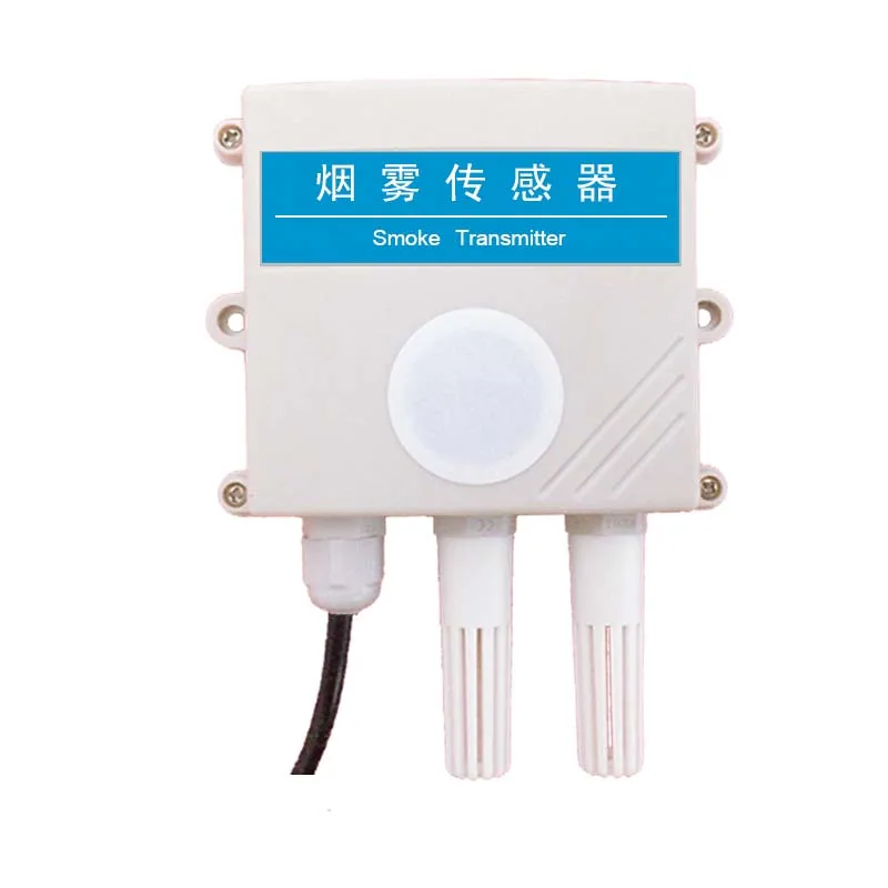 

Smoke Sensor Transmit Alarm Detector 4-20mA Analog RS485 Output Temperature and Humidity