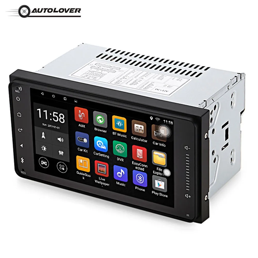 7001 т Android 6.1.0 Автомобильный Мультимедийный Плеер 2 DIN Bluetooth Wi-Fi DVR HD плеер для corolla/Camry