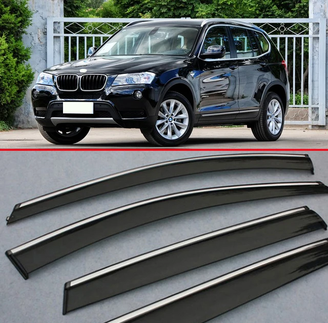 ClimAir Window Visors Compatible With BMW X3 (F25) 5 Doors 2010-2017