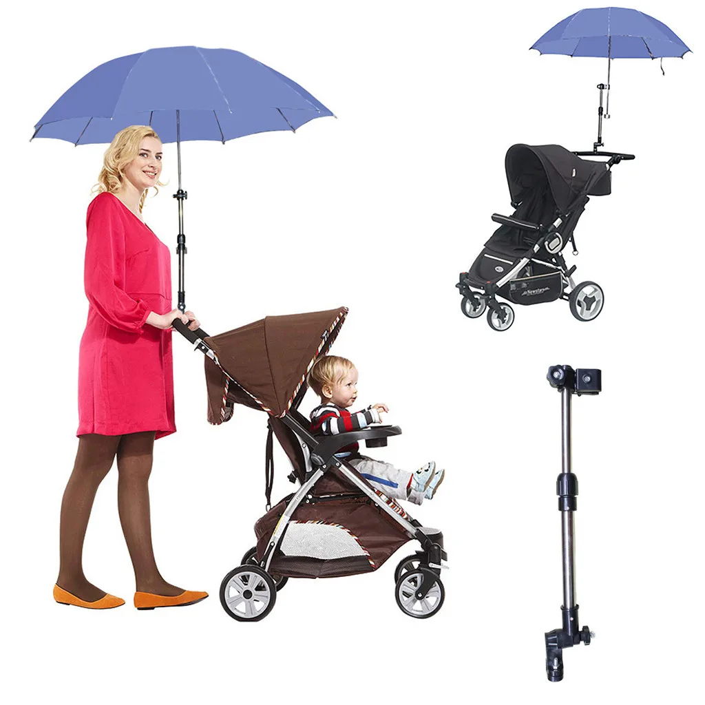Useful Baby Buggy Pram Stroller Umbrella Holder Mount Stand Handle New
